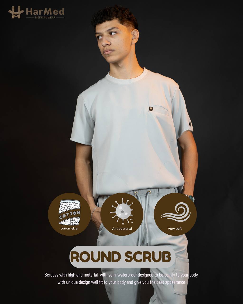 Round Scrub